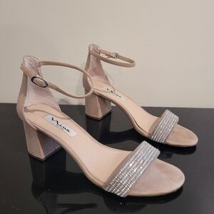 Nina Eloise Glam Suede heels